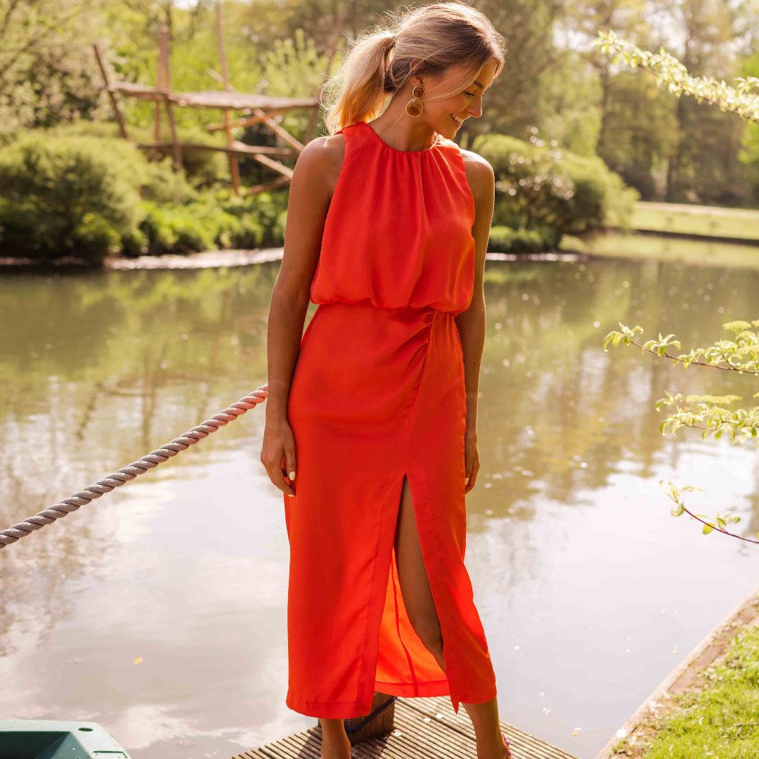 Lina™ | Vestido Midi Elegante