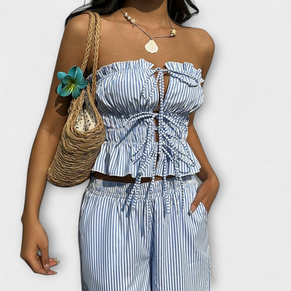 Alona – Conjunto de verano con un toque marino