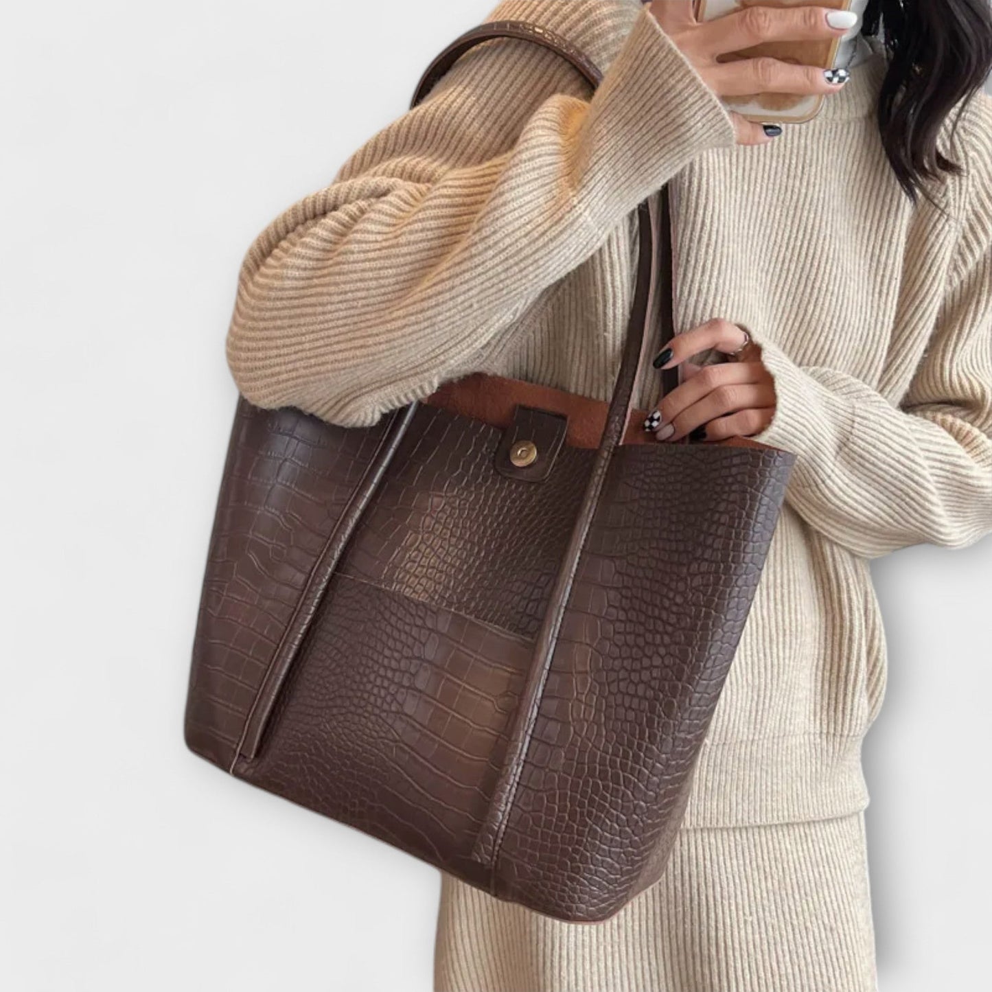 Bolso de lado vintage Lora - Elegante y funcional