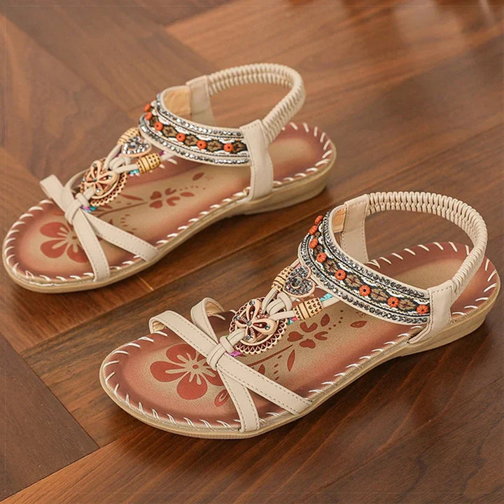Bianca | Sandalias bohemias elegantes para el verano