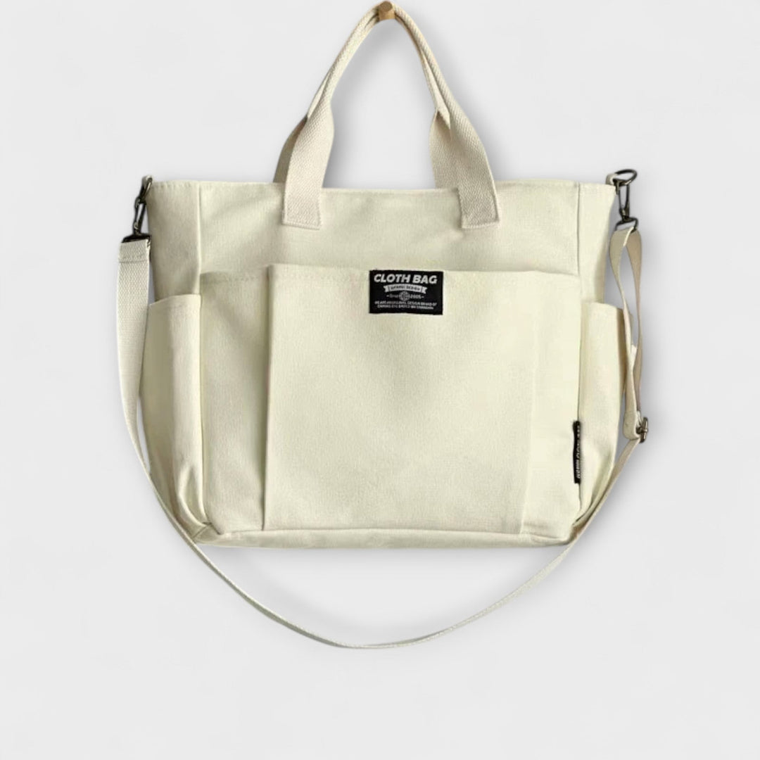Bolso de lienzo minimalista multifuncional