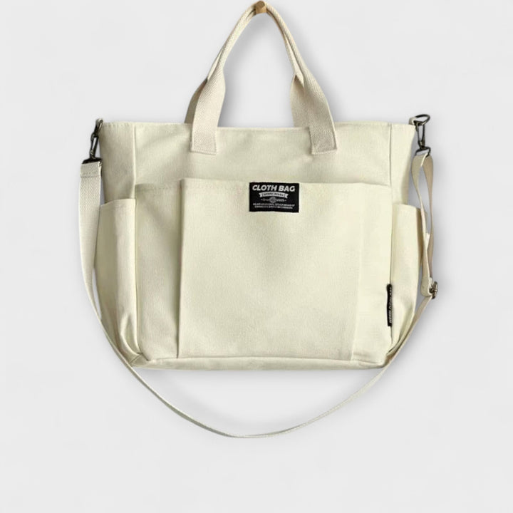 Bolso de lienzo minimalista multifuncional