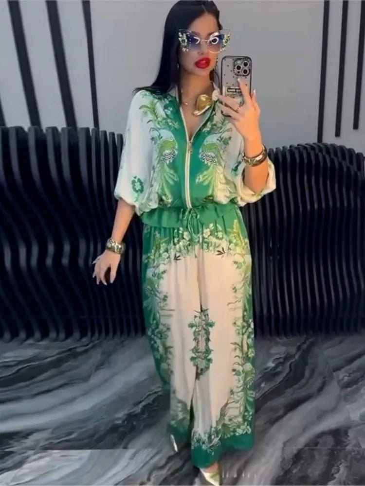 Elena | Conjunto de verano elegante con estampado