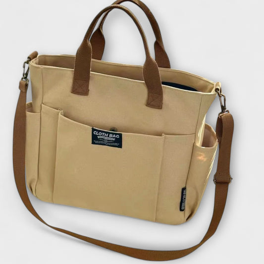 Bolso de lienzo minimalista multifuncional