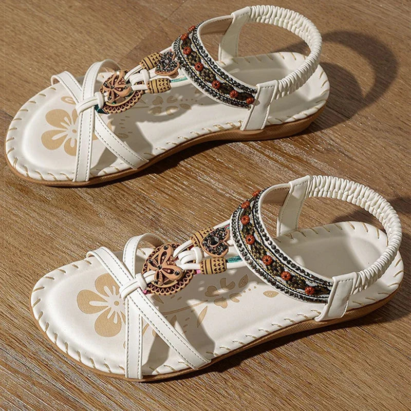 Bianca | Sandalias bohemias elegantes para el verano