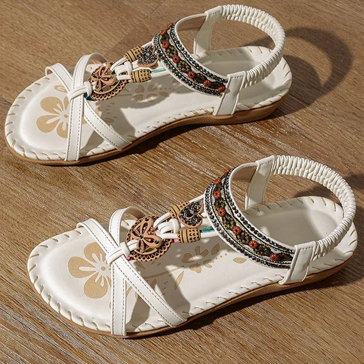 Bianca | Sandalias bohemias elegantes para el verano