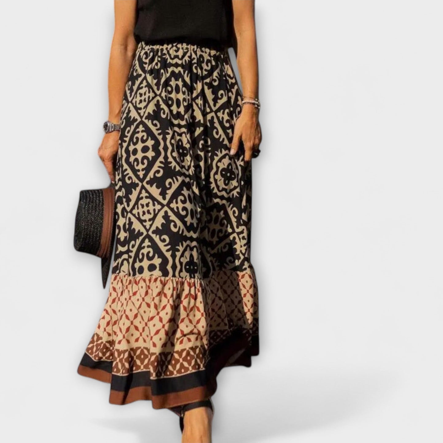 Falda de verano alta para mujeres - Comodidad y elegancia