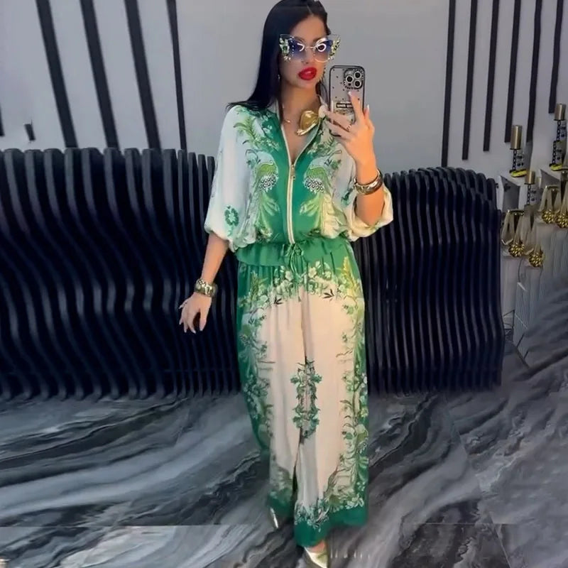 Elena | Conjunto de verano elegante con estampado