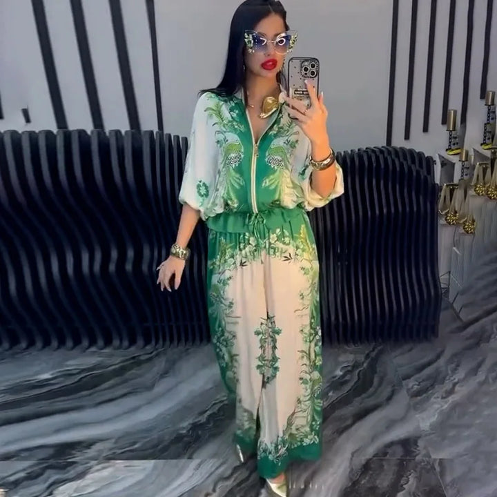 Elena | Conjunto de verano elegante con estampado