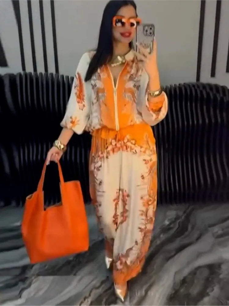 Elena | Conjunto de verano elegante con estampado