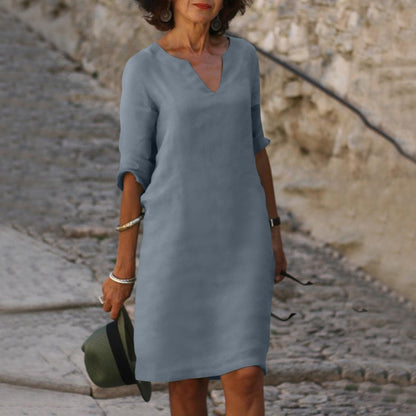 Isabela - Vestido de verano con cobertura de barriga