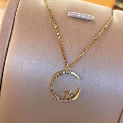 Celest | Collar con colgante de estrella de circonita