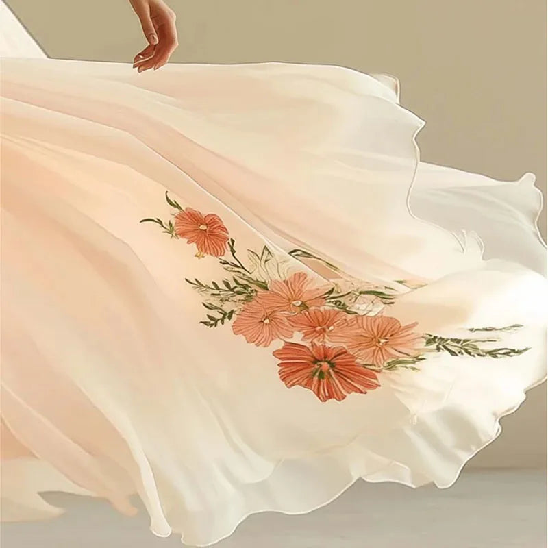 Amelia | Elegantes vestidos de fiesta con escote en V y cintura alta