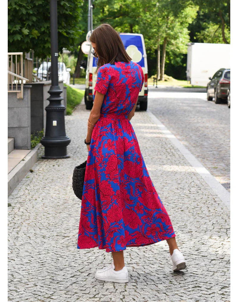 Susan - Vestido elegante con cuello en V