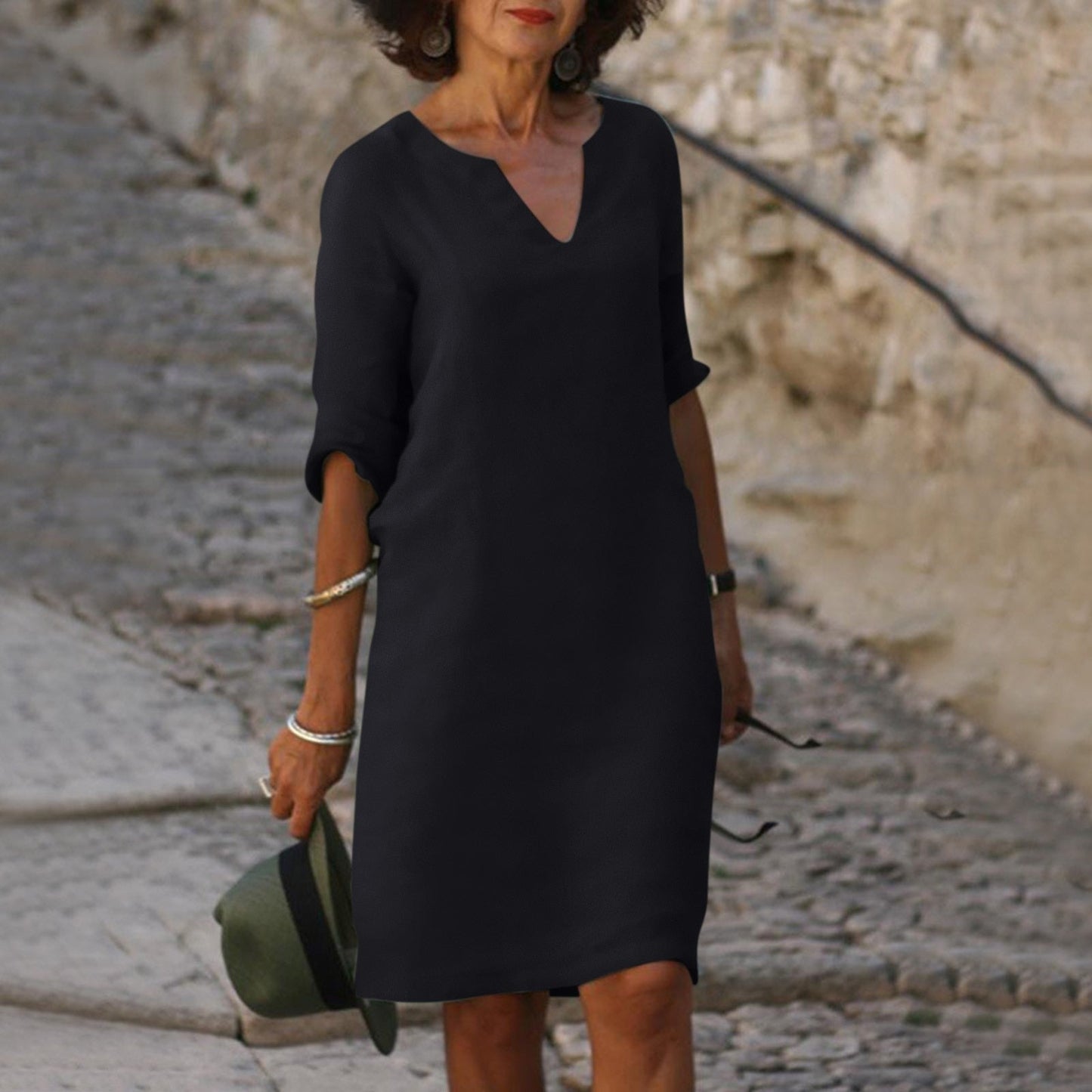 Isabela - Vestido de verano con cobertura de barriga