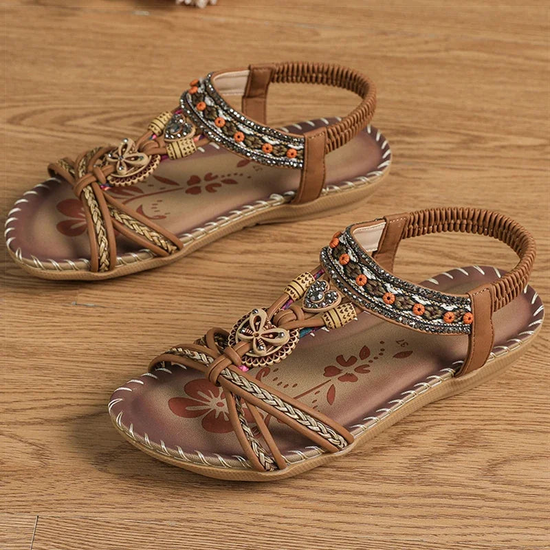 Bianca | Sandalias bohemias elegantes para el verano
