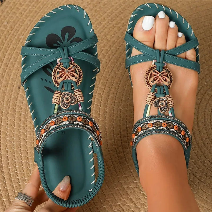 Bianca | Sandalias bohemias elegantes para el verano