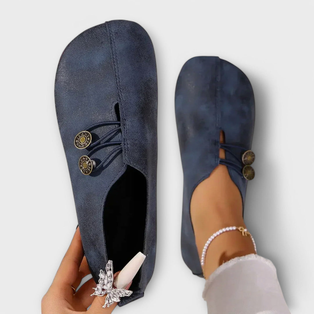 Zapatos Loafer Naira de Cuero Suede - Comodidad y Elegancia en Cada Paso