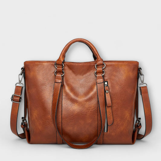 Bolso de cuero amplio Laura - bolso elegante y funcional