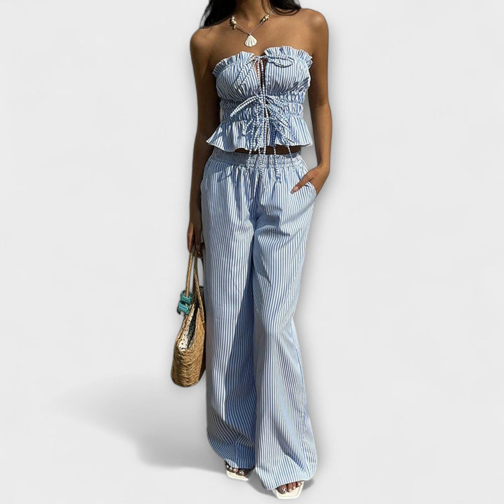 Alona – Conjunto de verano con un toque marino