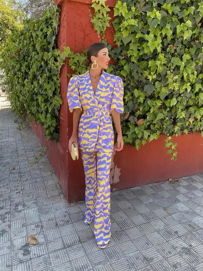Dana - Conjunto elegante de 2 piezas