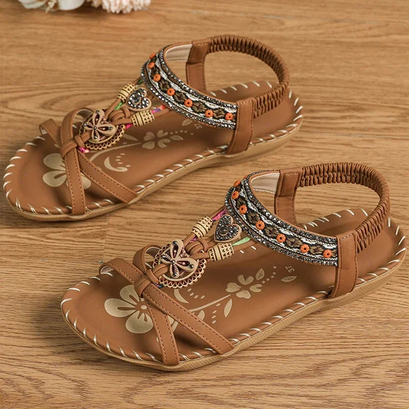 Bianca | Sandalias bohemias elegantes para el verano