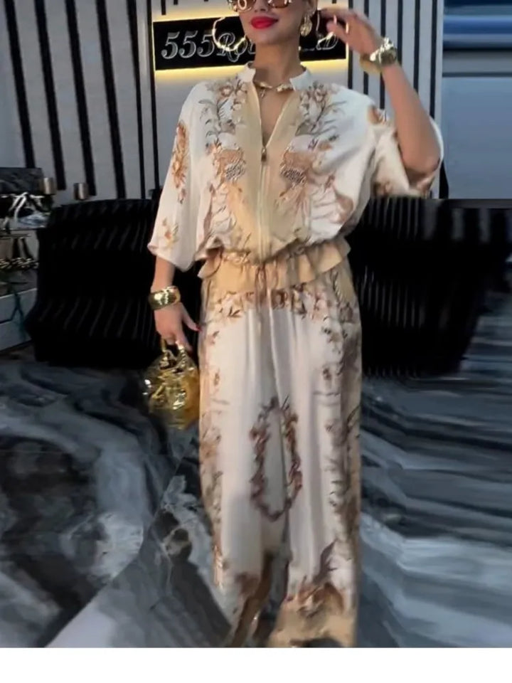 Elena | Conjunto de verano elegante con estampado