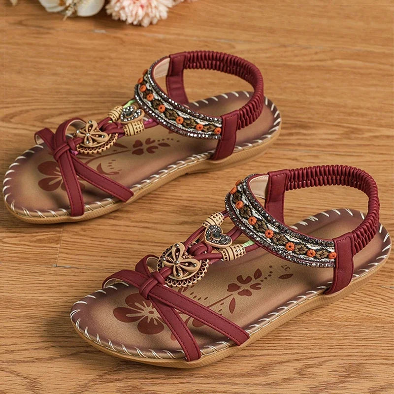 Bianca | Sandalias bohemias elegantes para el verano