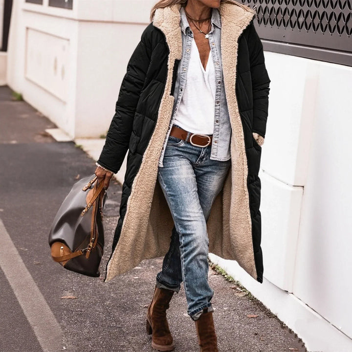 Abrigo acolchado reversible Maria