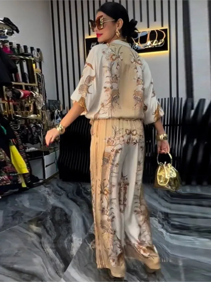 Elena | Conjunto de verano elegante con estampado