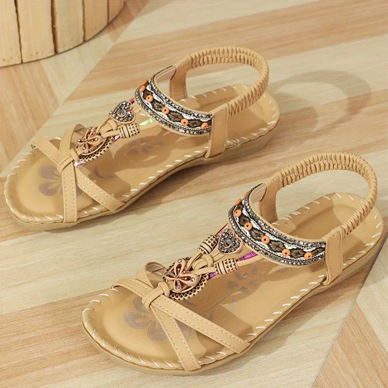 Bianca | Sandalias bohemias elegantes para el verano