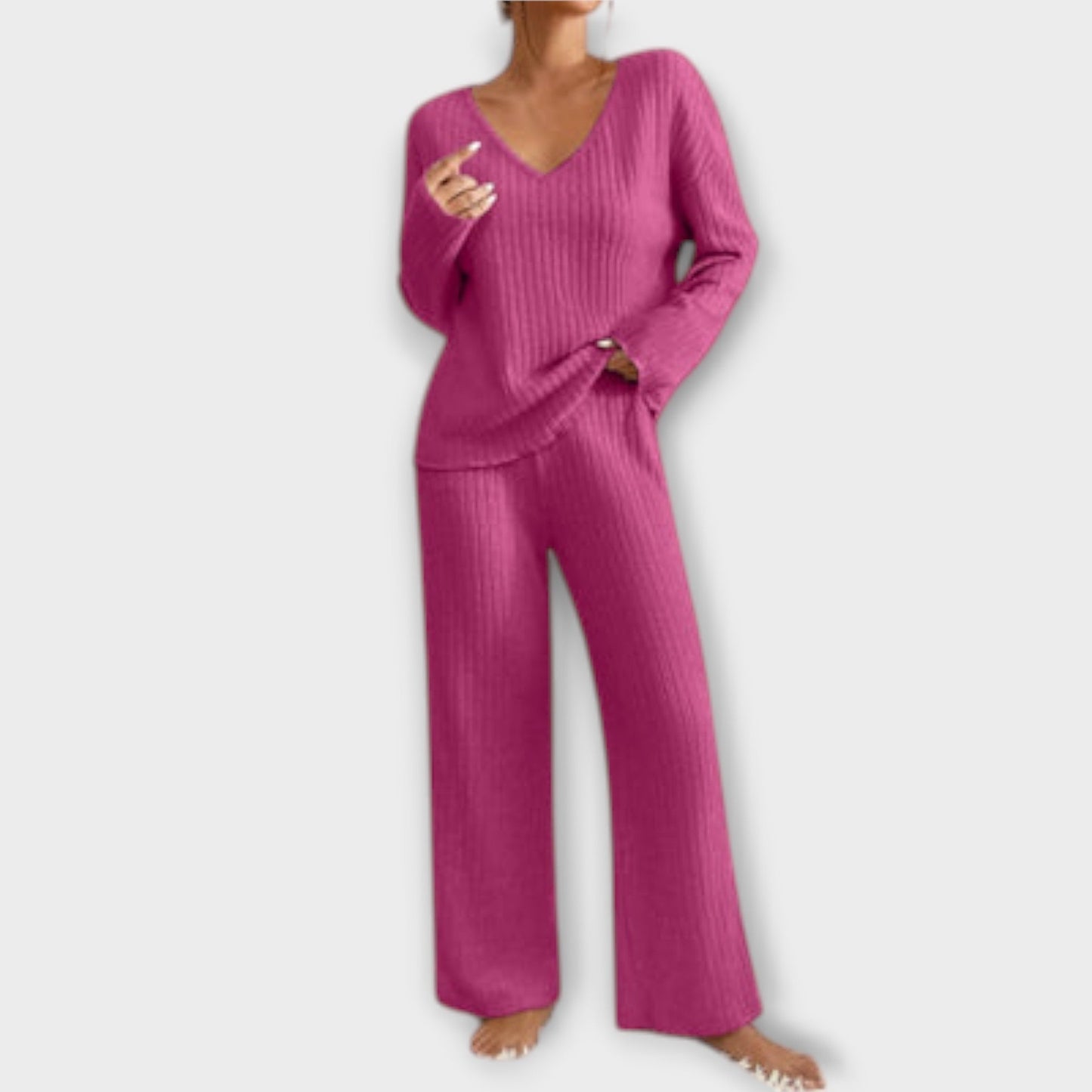 Aveline – Conjunto de sofás con un flujo suave de tejido