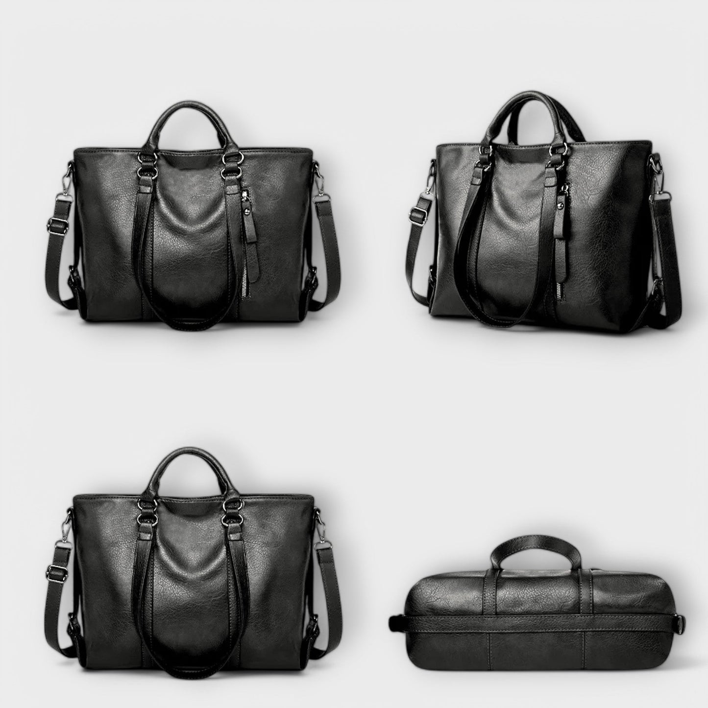 Bolso de cuero amplio Laura - bolso elegante y funcional