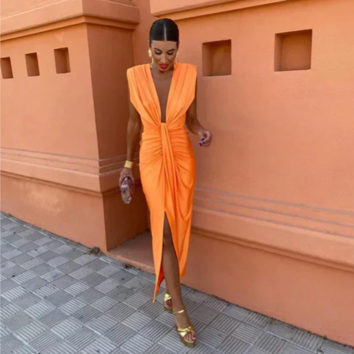 Lily | Elegante vestido plisado