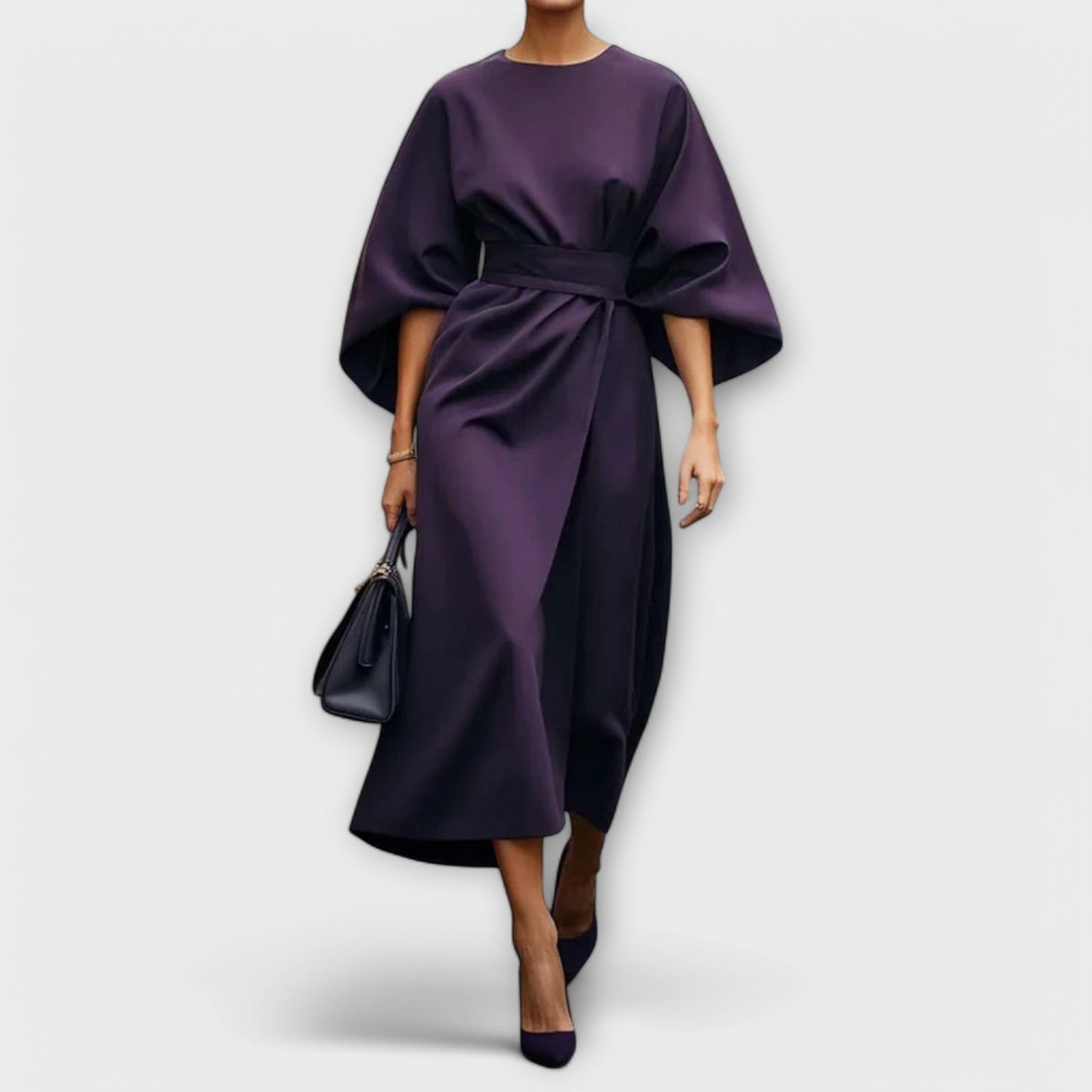Vestido Sonia Elegante con Mangas Largas