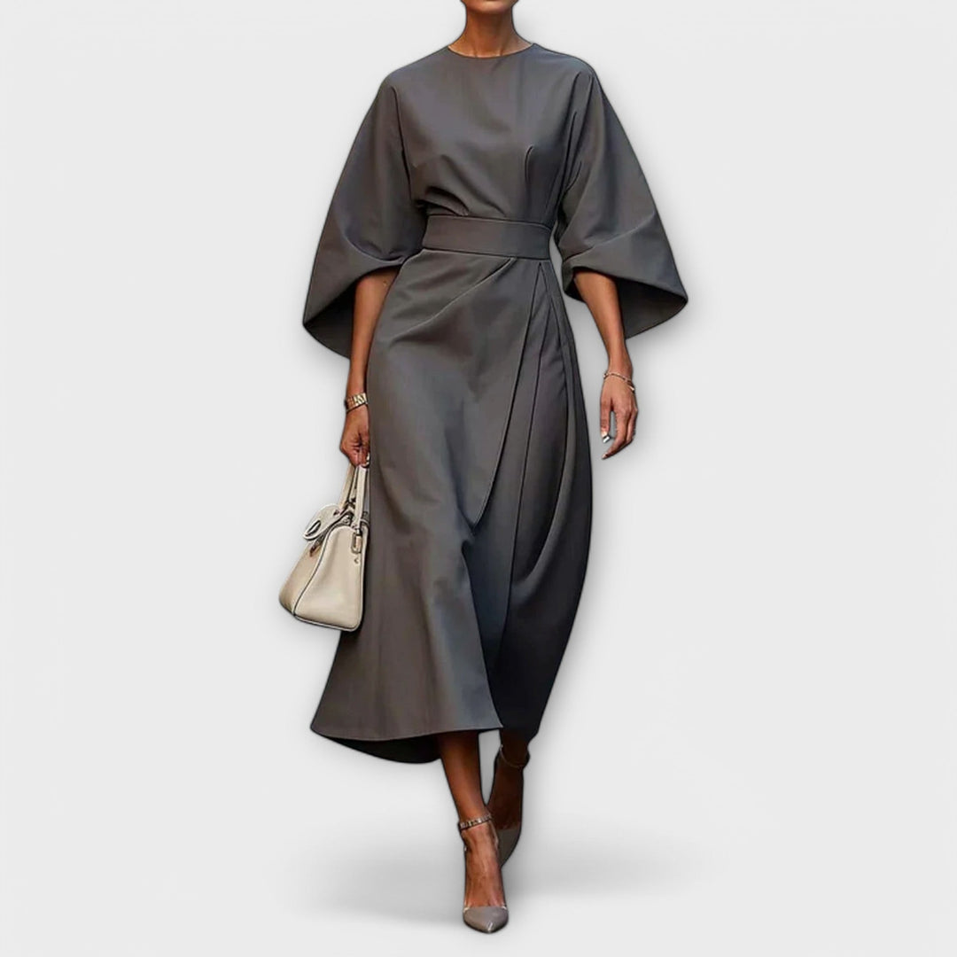 Vestido Sonia Elegante con Mangas Largas