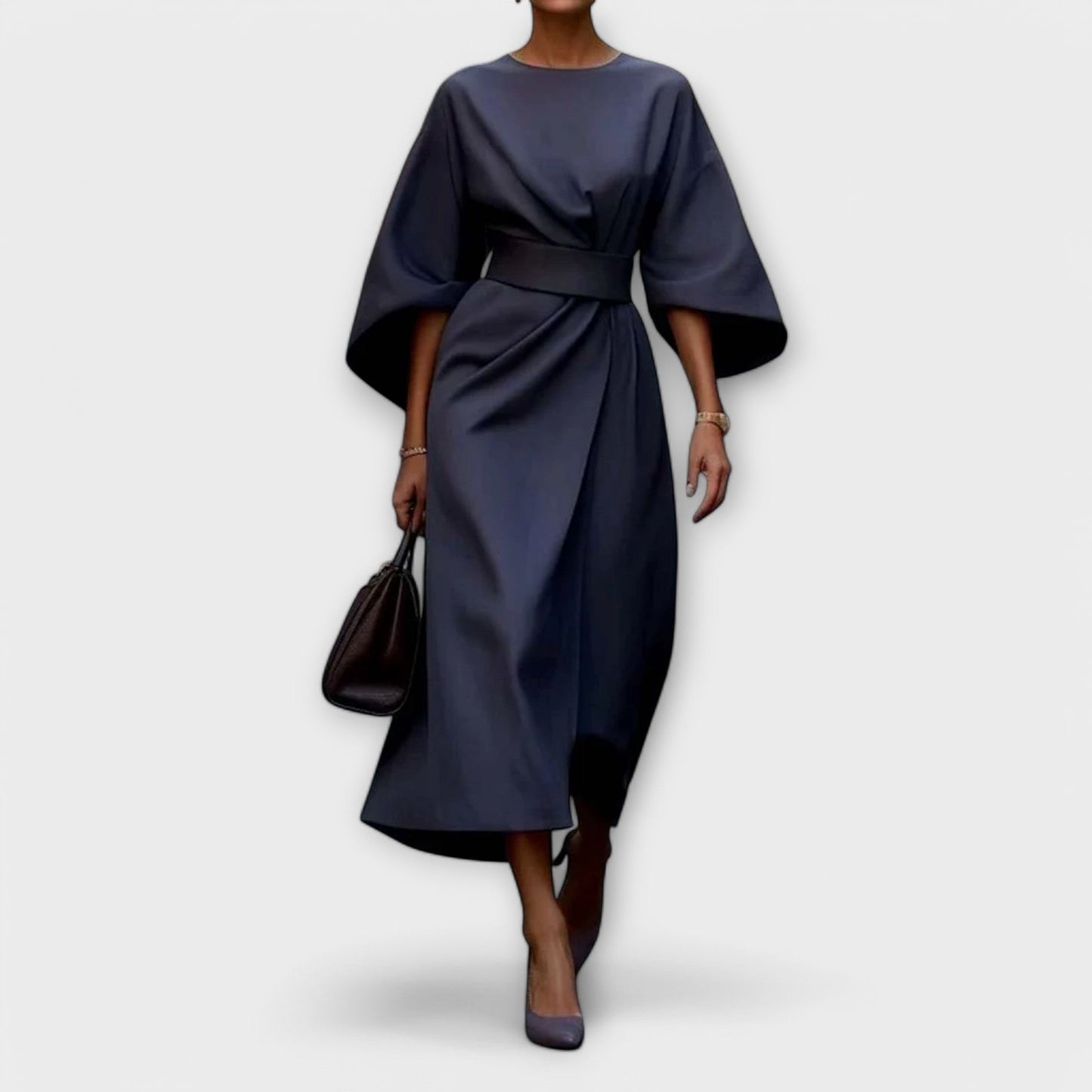Vestido Sonia Elegante con Mangas Largas