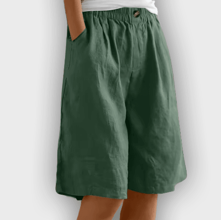 Pantalones cortos cómodos para mujeres - Julia