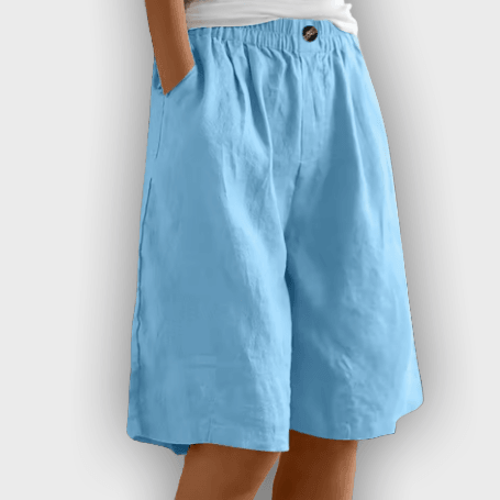Pantalones cortos cómodos para mujeres - Julia