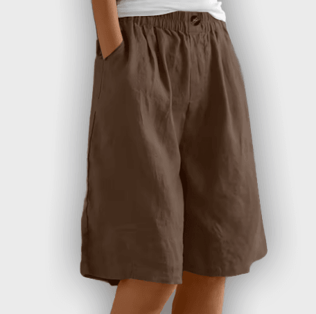 Pantalones cortos cómodos para mujeres - Julia