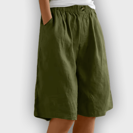 Pantalones cortos cómodos para mujeres - Julia