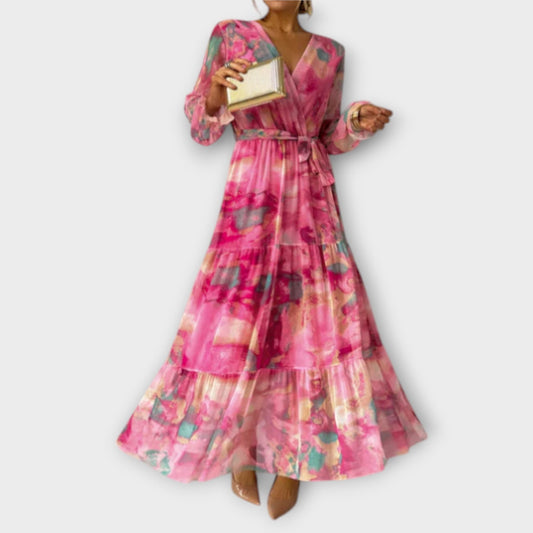 Vestido Maxi Acuarela Soñado - Abuline