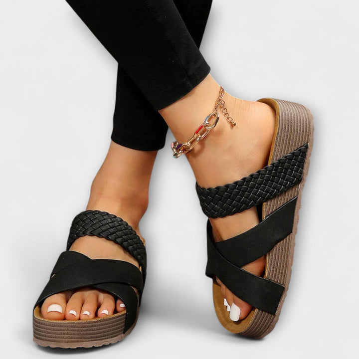 Sandalias ortopédicas elegantes para mujeres - comodidad y diseño moderno