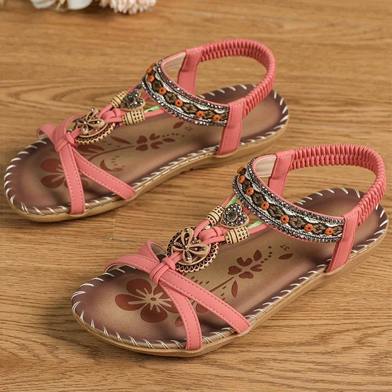 Bianca | Sandalias bohemias elegantes para el verano