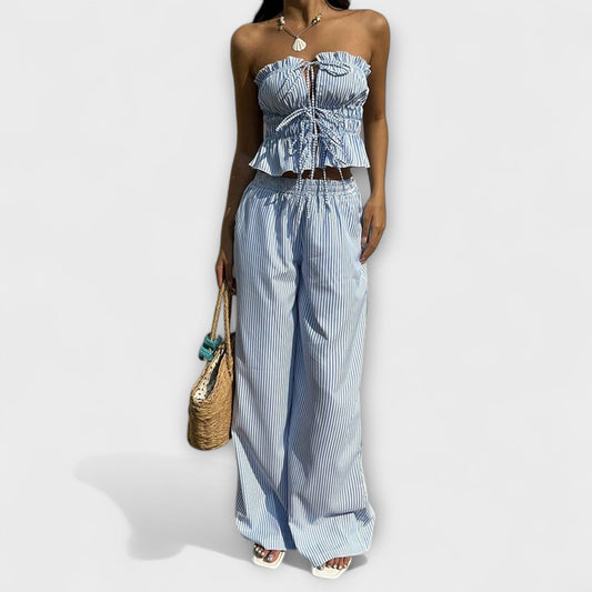 Alona – Conjunto de verano con un toque marino