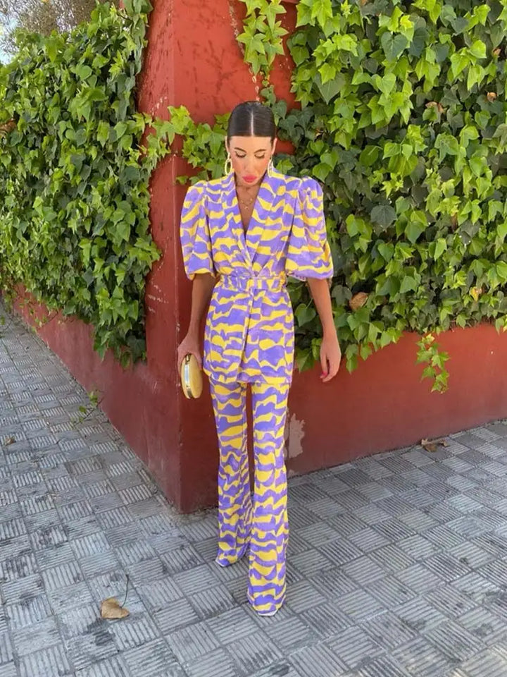 Dana - Conjunto elegante de 2 piezas