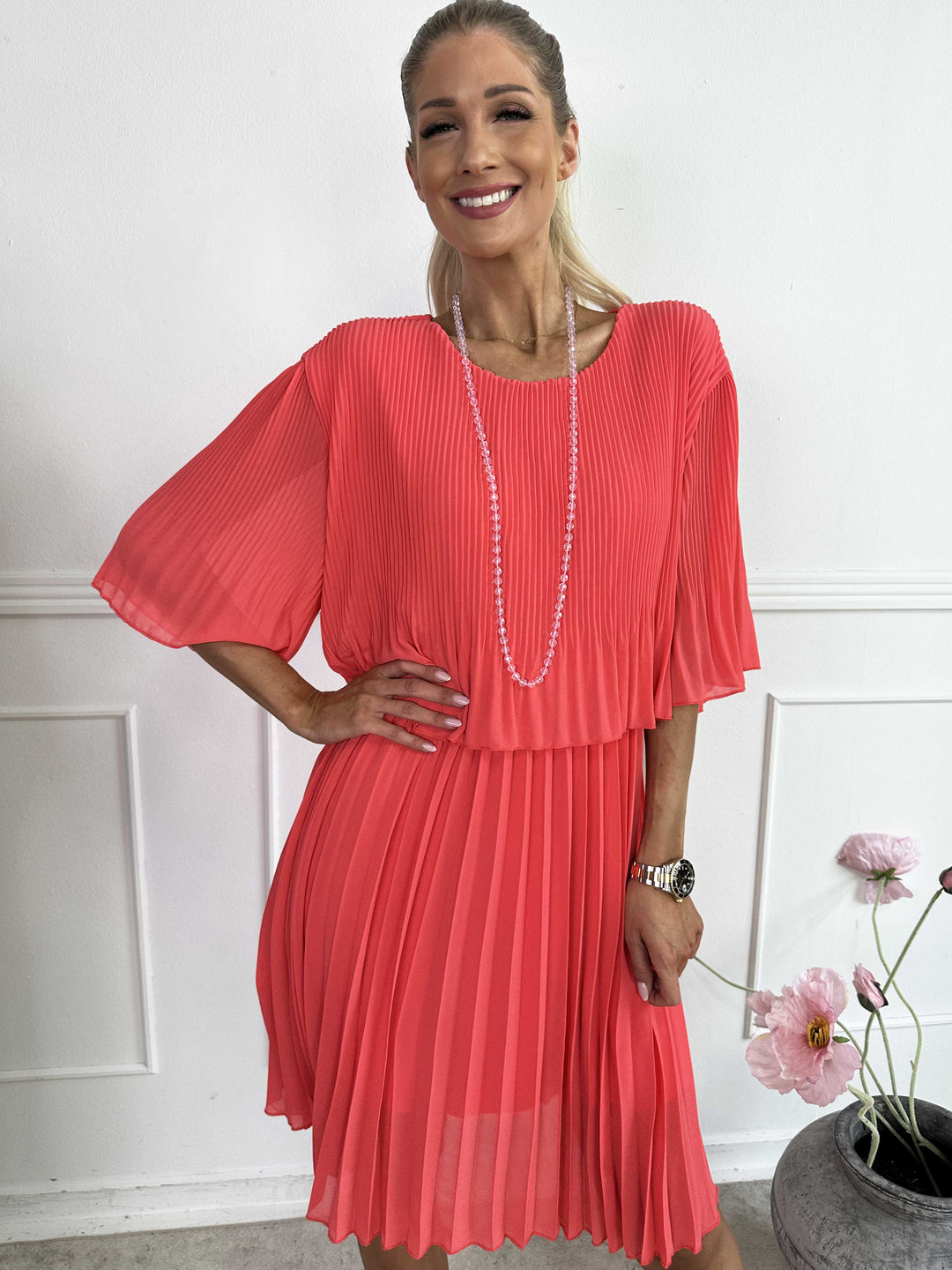 Cristina - Vestido inflable dulce con capa de rafia