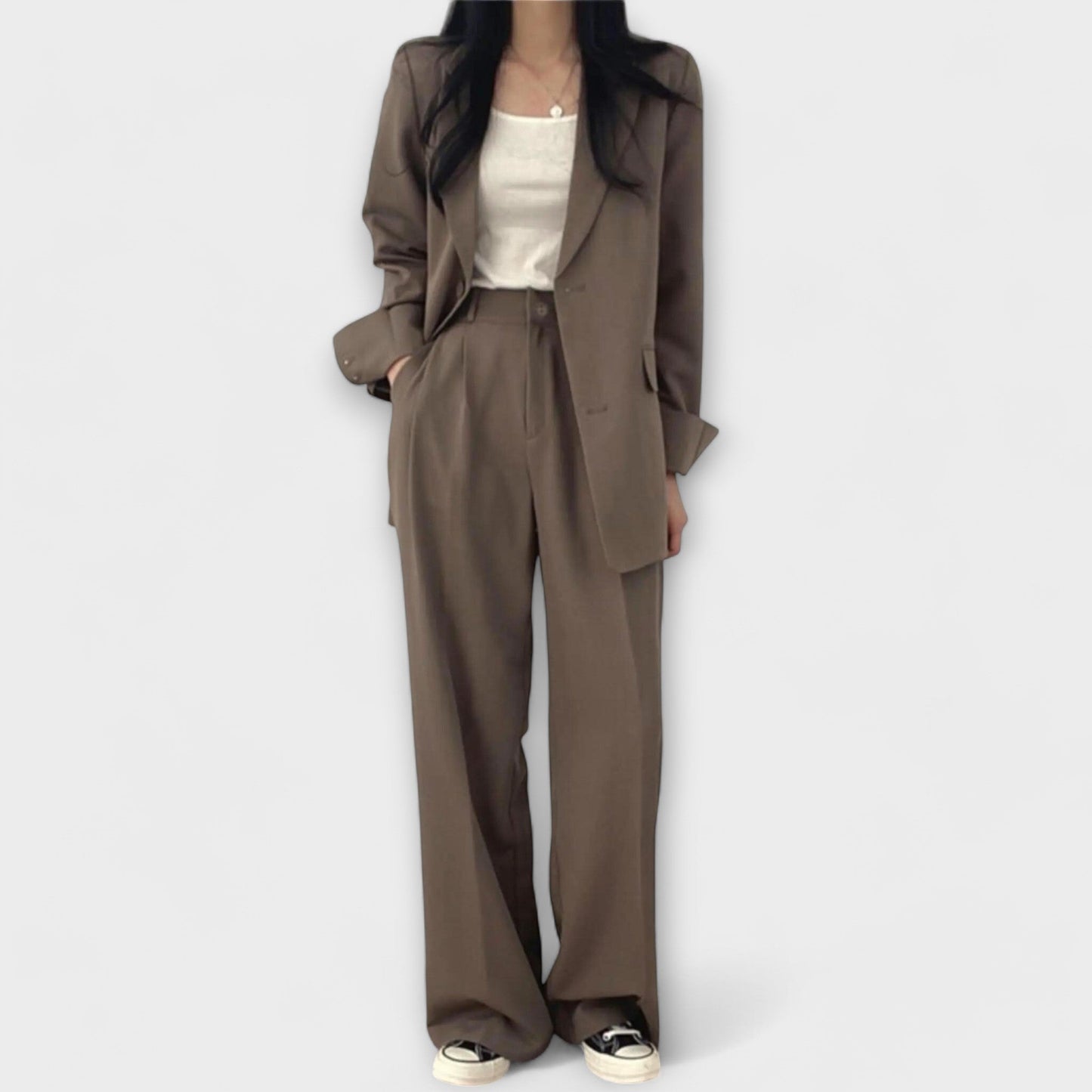 Gramat – Traje de pantalón clásico para apariciones con estilo