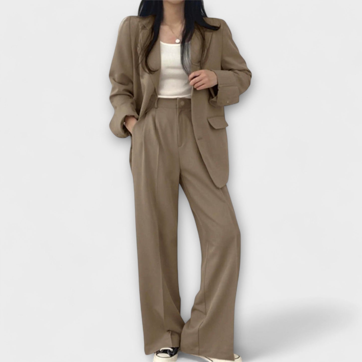 Gramat – Traje de pantalón clásico para apariciones con estilo