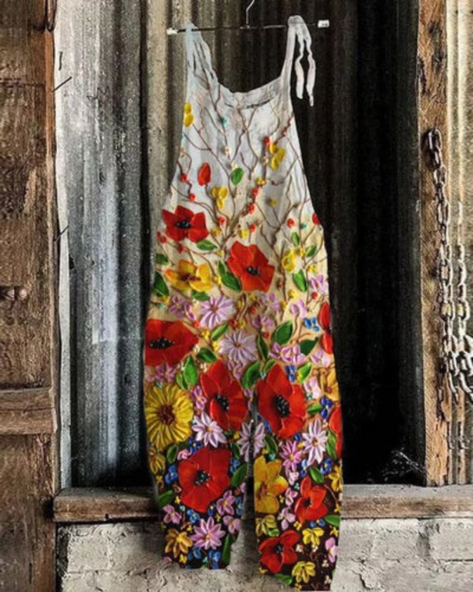Vestido Vintage Floral - Estilo sin esfuerzo para mujeres, elegante y cómodo